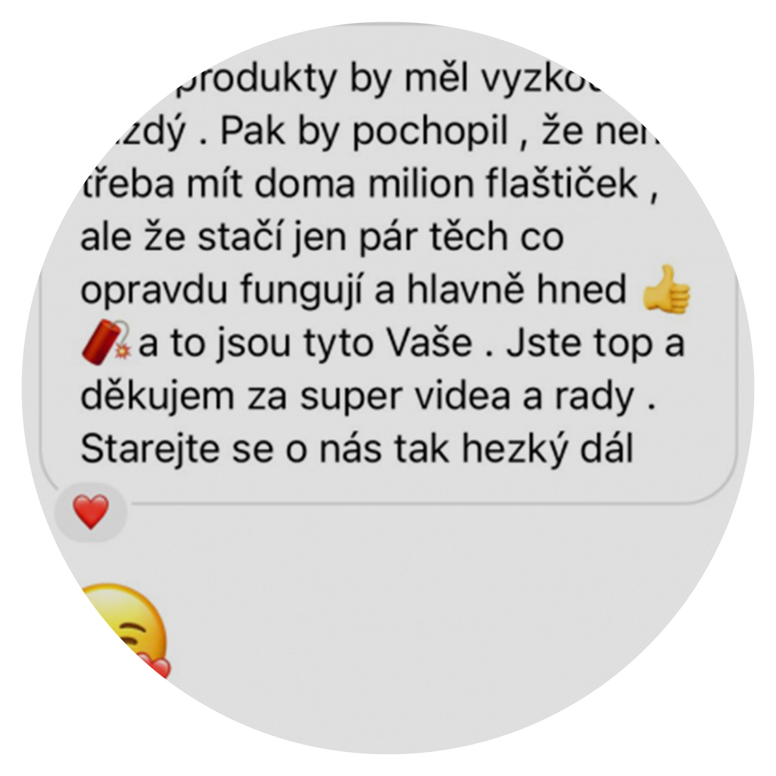 Z našeho messengeru